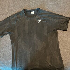 Gymshark Black Short Sleeve Tee for Active Comfort